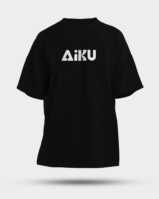 Front view of TigerBlood Eclipse Edition Oversized T-Shirt for Bold and Stylish Streetwear Look